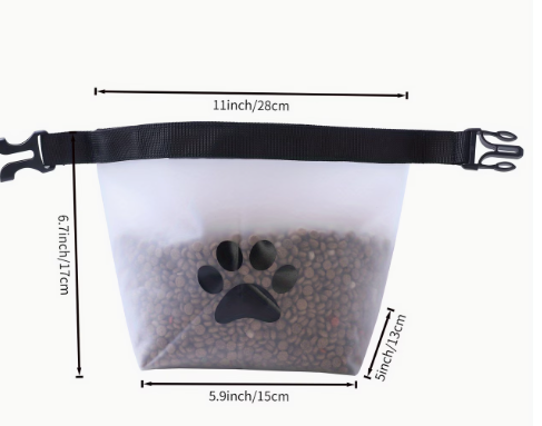 Adventure Feed & Treat Bag Set — 3-Piece Pet Food Travel Storage